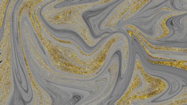 Siyah ve altın mermer doku