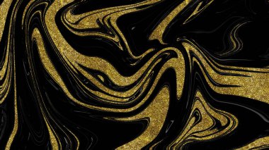 Siyah ve altın mermer doku