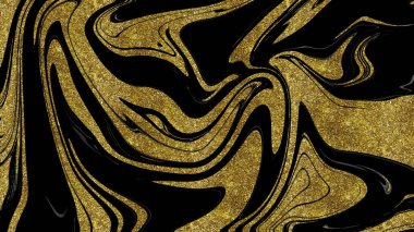 Siyah ve altın mermer doku