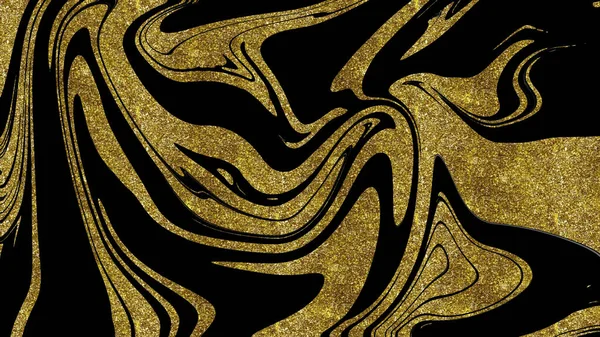 Siyah ve altın mermer doku