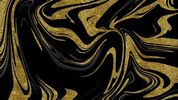 Siyah ve altın mermer doku