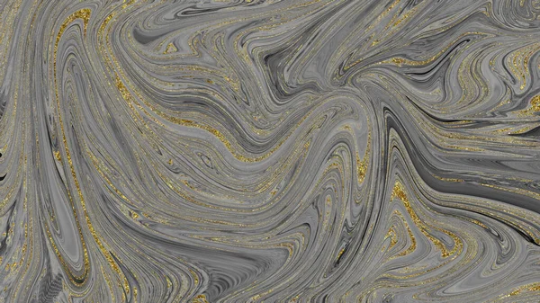 Schwarze Und Goldene Marmor Textur — Stockfoto