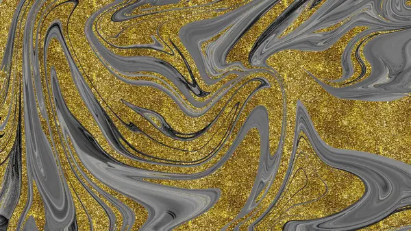 Siyah ve altın mermer doku