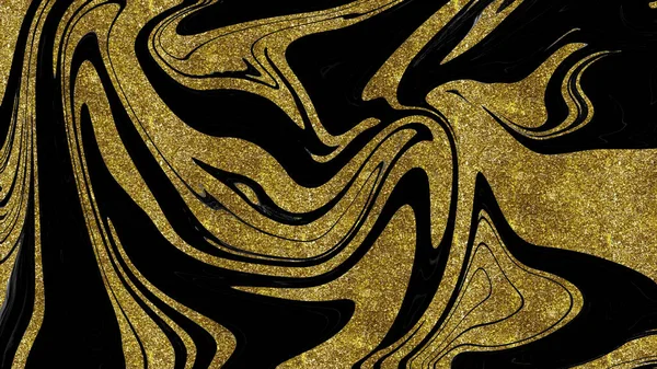 Siyah ve altın mermer doku
