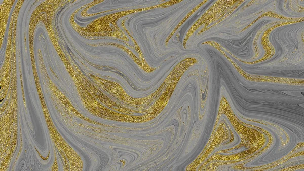 Black Gold Marble Texture — Stock Photo, Image