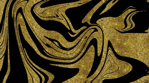 Siyah ve altın mermer doku