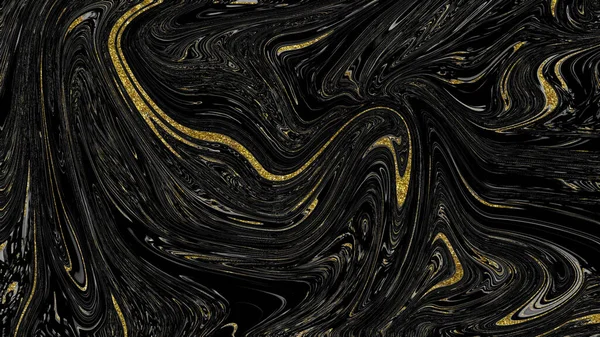 Siyah ve altın mermer doku