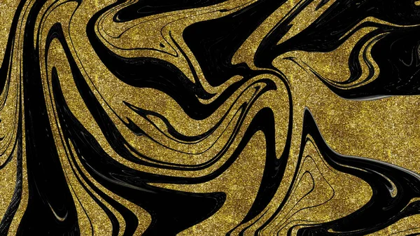 Siyah ve altın mermer doku