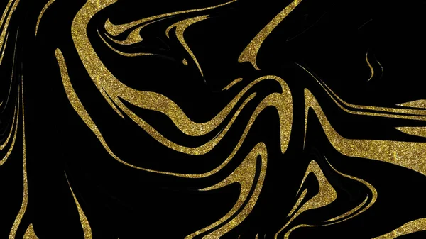 Siyah ve altın mermer doku