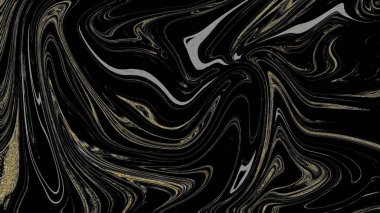 Siyah ve altın mermer doku