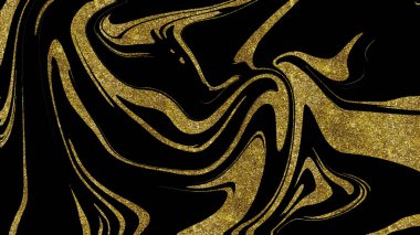 Siyah ve altın mermer doku