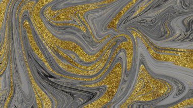 Siyah ve altın mermer doku