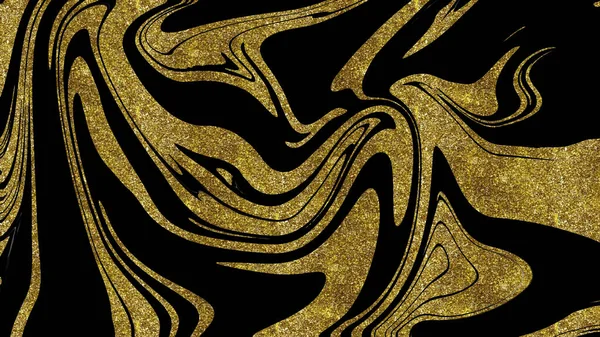 Siyah ve altın mermer doku