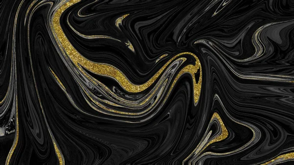 Texture Marbre Noir — Photo