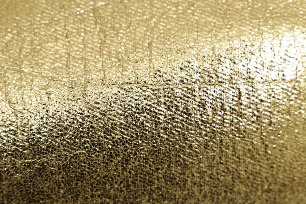 Close Van Gouden Glitter Getextureerde Achtergrond — Stockfoto