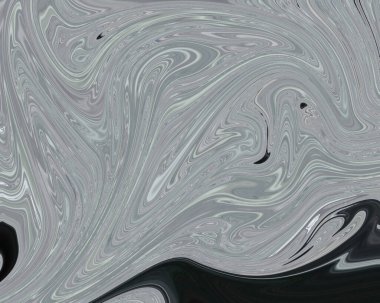 Arka plan gri sanat sıvı Ebru boya dokulu