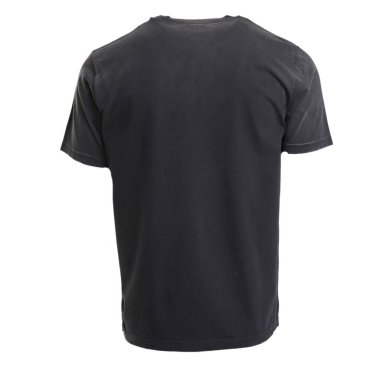 Siyah erkek tişörtleri maketi. Tasarım şablonu. Model