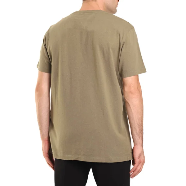 男性用Tシャツのモックアップ デザインテンプレート Mokup — ストック写真