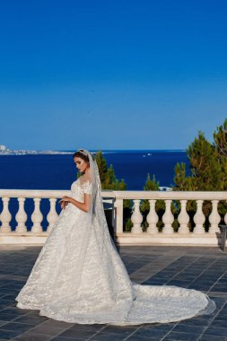 Gelinlik içinde güzel gelin