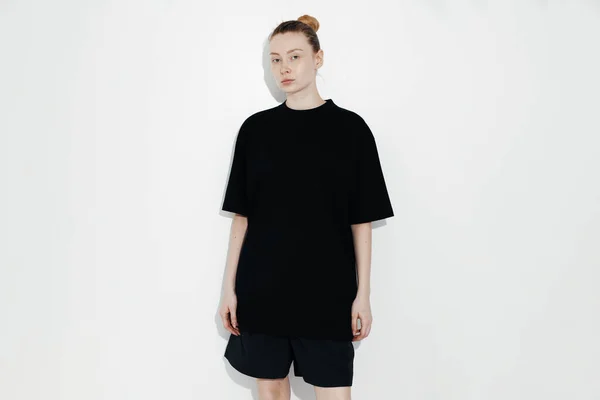 Black Shirts Copy Space — 图库照片