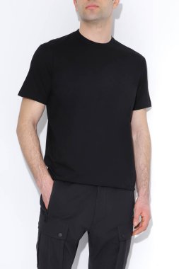 Black t-shirts with copy space