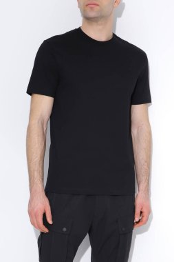 Black t-shirts with copy space