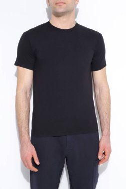 Black t-shirts with copy space