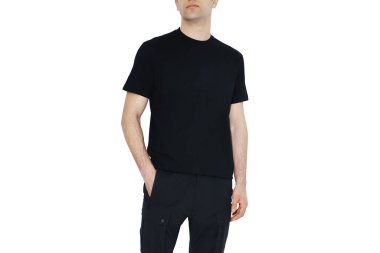 Black t-shirts with copy space
