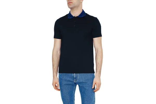 Black Shirts Copy Space — Stock Photo, Image