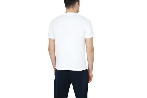 Weiße Shirts Mit Kopierraum Auf Grauem Hintergrund — Stockfoto
