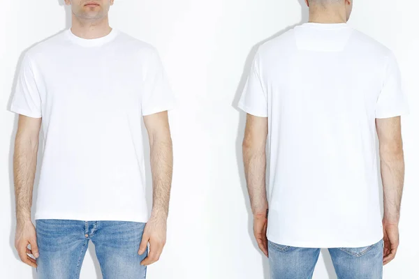 Black White Color Men Shirts Design Template — 图库照片