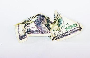 buruşuk 100 dolar