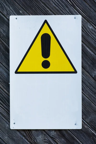 Advertencia de peligro genérico — Foto de Stock
