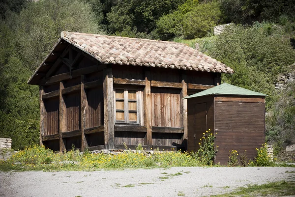 Holzkonstruktion — Stockfoto