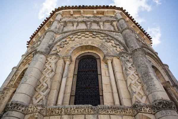 Rioux kilise pencere — Stok fotoğraf