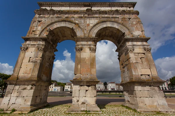 Saintes germanicus roman arch — Stock Photo, Image