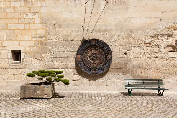 Three objects in the street — Stock Photo, Image