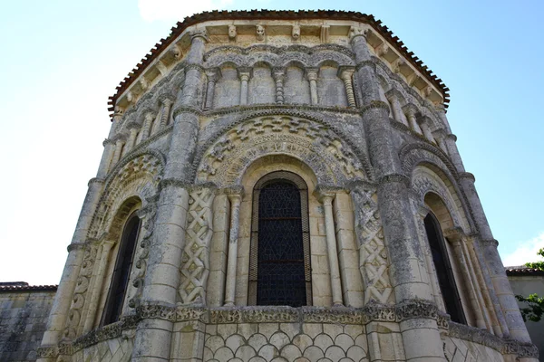 Rioux 教堂 abse — 图库照片