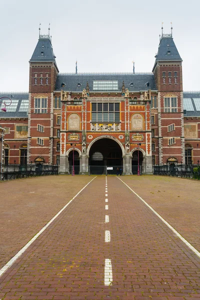 Facciata del Rijksmuseum — Foto Stock