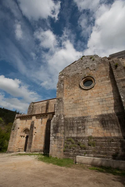 Mosteiro românico de Carboeiro em Pontevedra — Fotografia de Stock