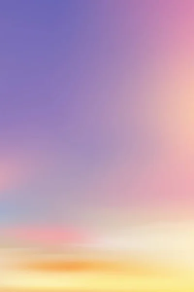 Hermoso Crepúsculo Del Atardecer Con Cielo Claro Rosa Púrpura Cielo —  Fotos de Stock