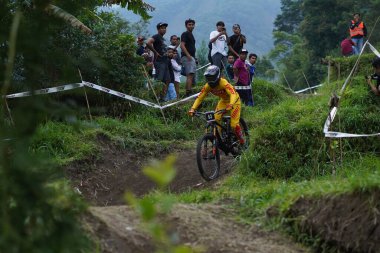 Yogyakarta 'da Tepe Bisiklet Festivali' nde 