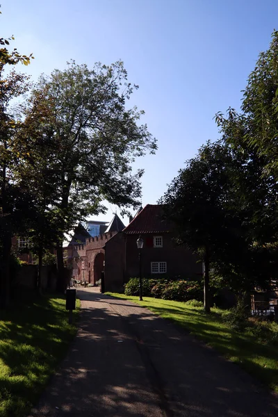 Bella Architettura Sulle Strade Della Città Amersfoort Classici Edifici Olandesi — Foto Stock