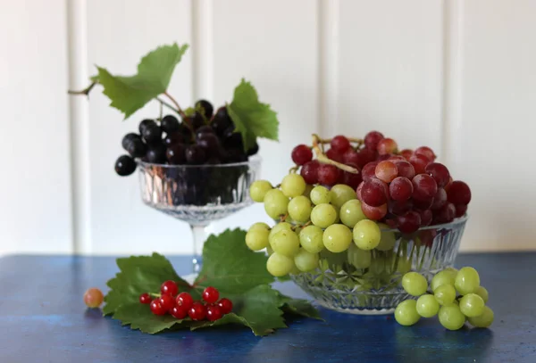Fresh Summer Fruit Berry Table Natural Antioxidants Healthy Eating Concept — Fotografia de Stock