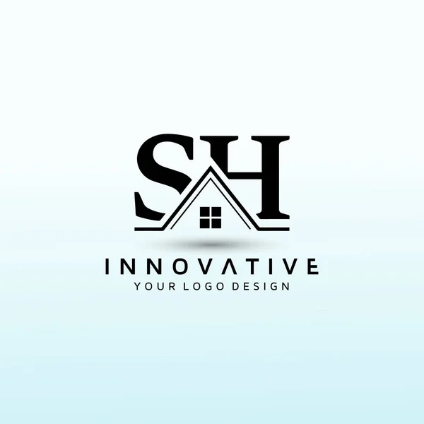 Стильный Дизайн Логотипа Инвестиционной Компании Буквой — стоковый вектор