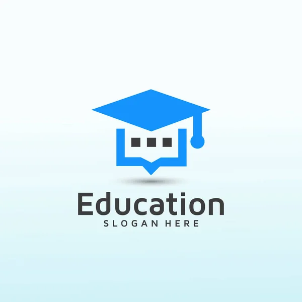 Öğrencilere Logo Tasarımı Öğreten Bir Online Okul — Stok Vektör
