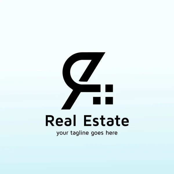 Realty Group Logo Design Template Letter — Stock Vector