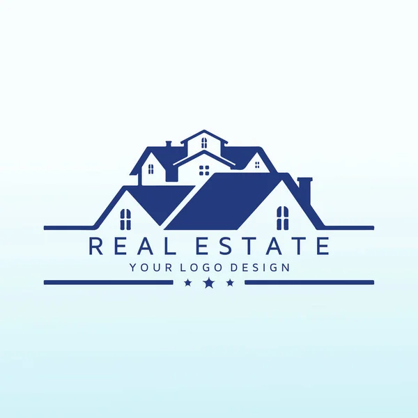 Logo New Real Estate Company — Stock Vector