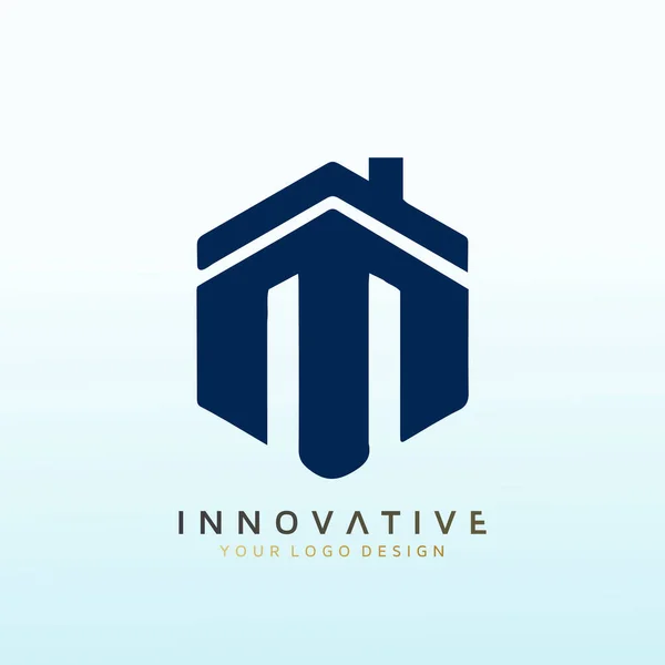 Logo Pour Les Investisseurs Immobiliers — Image vectorielle