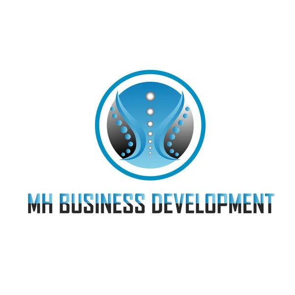 Logotipo Minimalista Logotipo Minimalista Moderno Logotipo Negócios Profissional Logotipo Empresa — Vetor de Stock